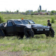 Image for article titled Hand built off road vehicle is the Russian version of Batman's Tumbler